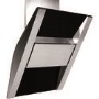 Baumatic BTC918GL Angled 90cm Chimney Cooker Hood Stainless Steel And Black Glass