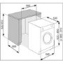 Baumatic BTD1 Fully Integrated 6kg Vented Tumble Dryer