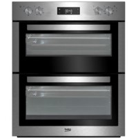 GRADE A2 - Beko BTF26300X Electric Built Under Fan Double Oven - Stainless Steel