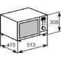 Baumatic BTM25.5SS 25 Litre Freestanding Combination Microwave Oven - Stainless Steel