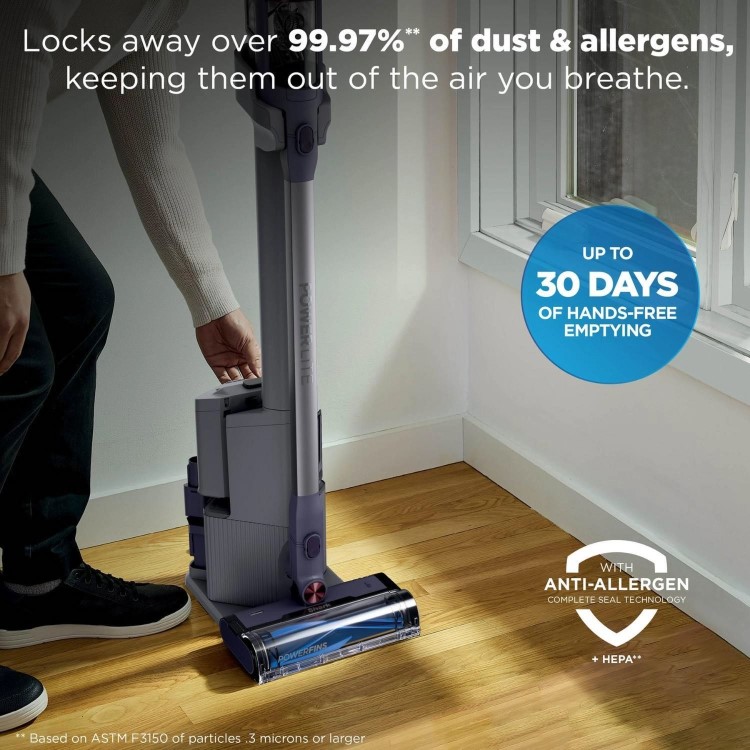 Shark BU3621UKT PowerLite Clean & Empty Pet Cordless Stick Vacuum Cleaner – 40 Minutes Run Time