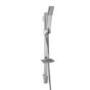 Quadro Slide Shower Rail Kit with Cube Triple Valve, 175mm Square Head & Wall Arm 