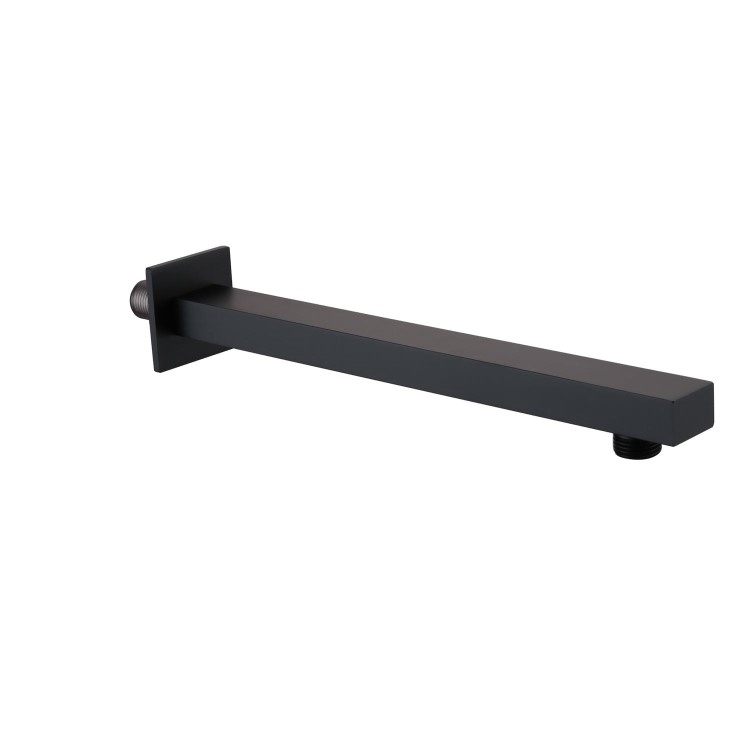 Zana Matt Black 342mm Square Wall Arm