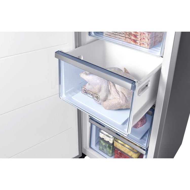 Refurbished Samsung RZ32M7125SA Freestanding 315 Litre Upright Frost Free Freezer Grey