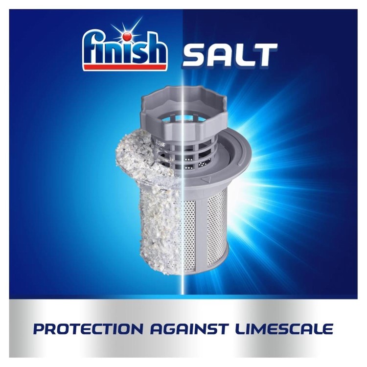 Finish Dishwasher Tablets x80 Rinse & Shine Aid 400ml And Salt 4kg Bundle