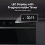 Hisense Hi6 BUD714221CDBG Built-Under Electric Double Oven - Black