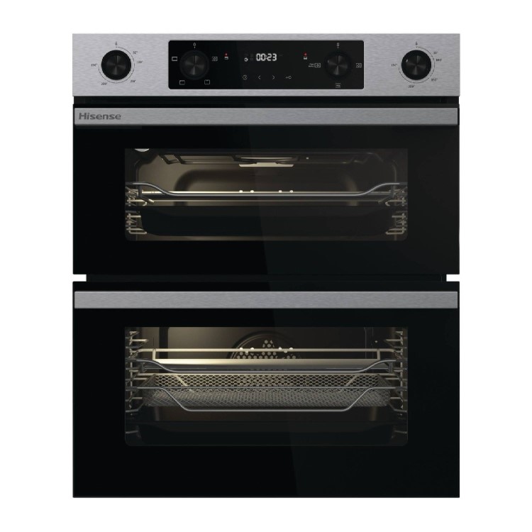 Hisense Hi6 BUD714221CX Built-Under Electric Double Oven - Stainless Steel