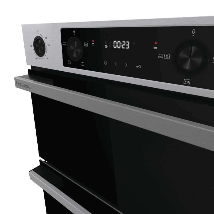 Hisense Hi6 BUD714221CX Built-Under Electric Double Oven - Stainless Steel