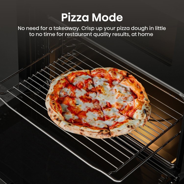 Hisense Hi6 BUD714221CX Built-Under Electric Double Oven - Stainless Steel