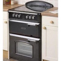 Leisure GR6GVKP Heritage Double Oven 60cm Gas Cooker in Black - With FREE Popcake Set!