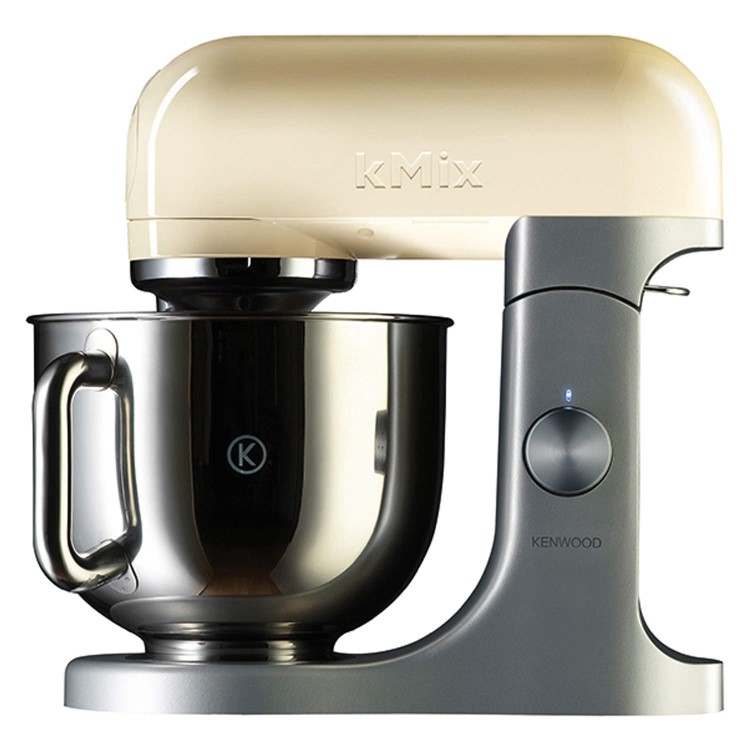 Kenwood KMix Kitchen Machine - Almond Cream With Free Blender 