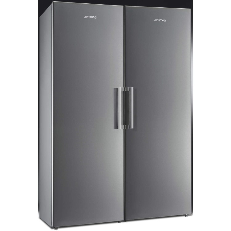 Smeg UK26 And UK35 Side By Side Fridge Freezer Bundle With Joining Strip