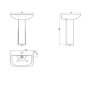 Lavender Toilet & Basin Bathroom Suite
