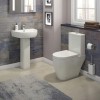 Curve Toilet &amp; Basin Bathroom Suite