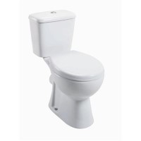 Essence Close Coupled Toilet with Fittings & Soft Close Seat and Pan Fixing Kit