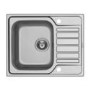Taylor & Moore Single Bowl Stainless Steel Chrome Kitchen Sink & Single Lever Mixer Tap