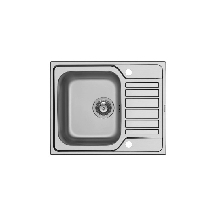 Taylor & Moore Single Bowl Stainless Steel Chrome Kitchen Sink & Twin Lever Mixer Tap