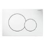 Geberit 1120mm Duofix Frame and Sigma Concealed Cistern with White Flush Plate