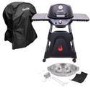 Char-Broil All-Star 120 Ultimate Bundle - Single Burner Gas BBQ with Cover & Accessories