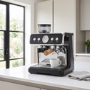 Hamoki Bean-to-Cup Espresso Coffee Machine with Steam Wand - Black