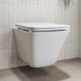 Wall Hung Rimless Short Projection Toilet with Soft Close Seat - Boston