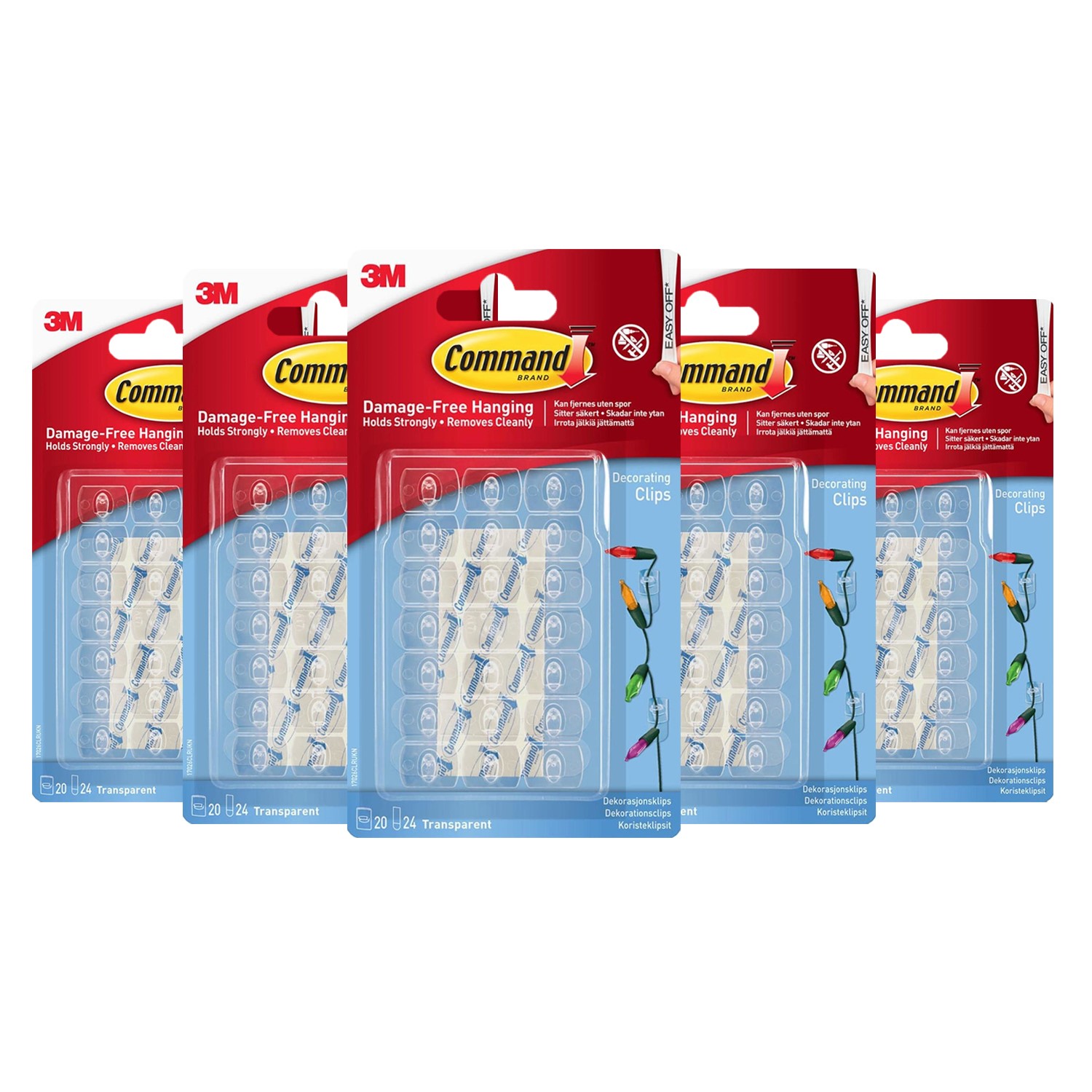 Command Designer/Utility/Metal Hooks & Decorating Light Clips Christmas Hooks - Picture 33 of 58