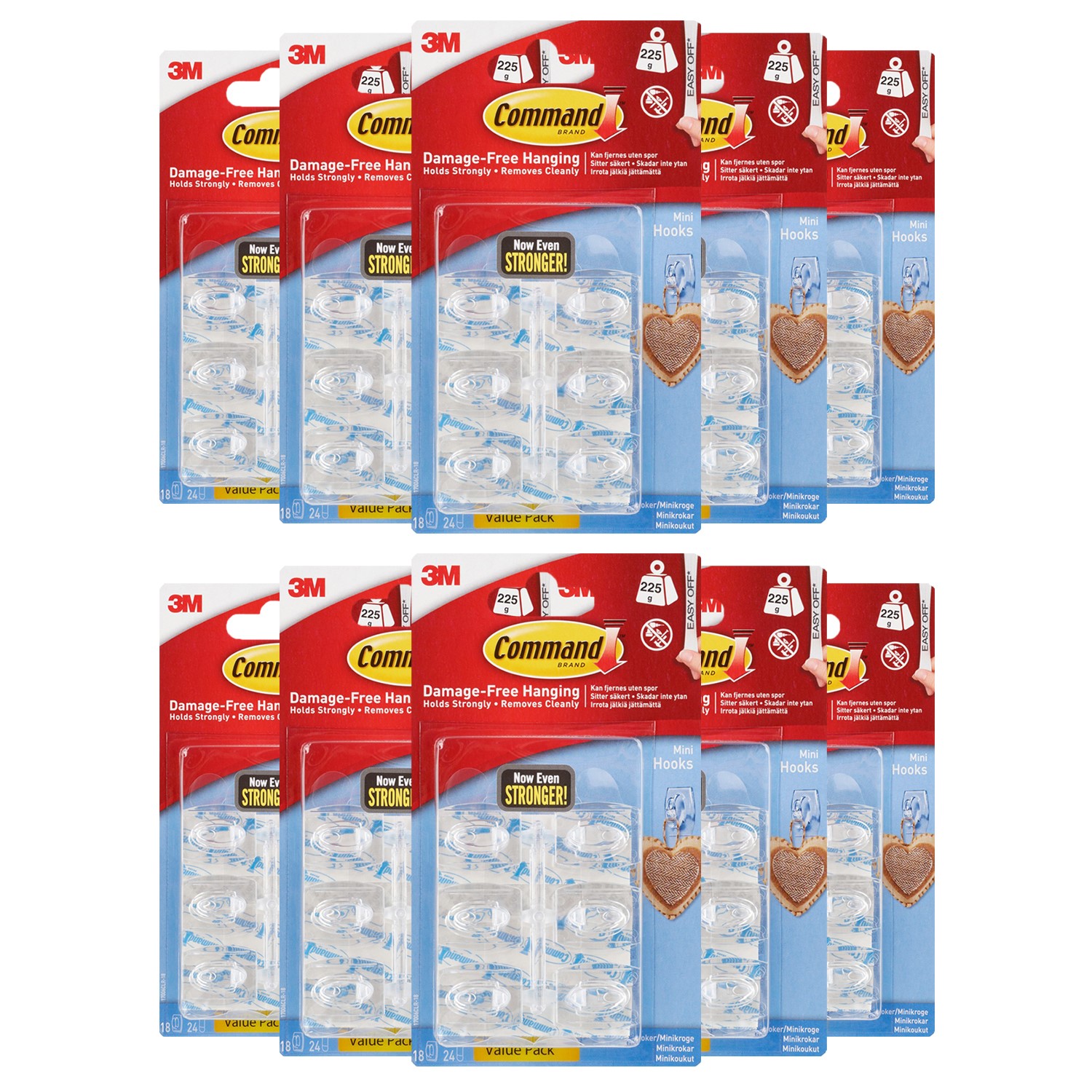 Command Designer/Utility/Metal Hooks & Decorating Light Clips Christmas Hooks - Picture 30 of 58