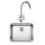 Blanco Single Bowl Stainless Steel Sink with Dual Lever Tap