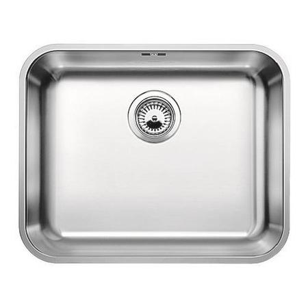 Blanco Single Bowl Stainless Steel Sink with Dual Lever Tap