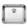 Blanco Single Bowl Stainless Steel Sink with Dual Lever Tap