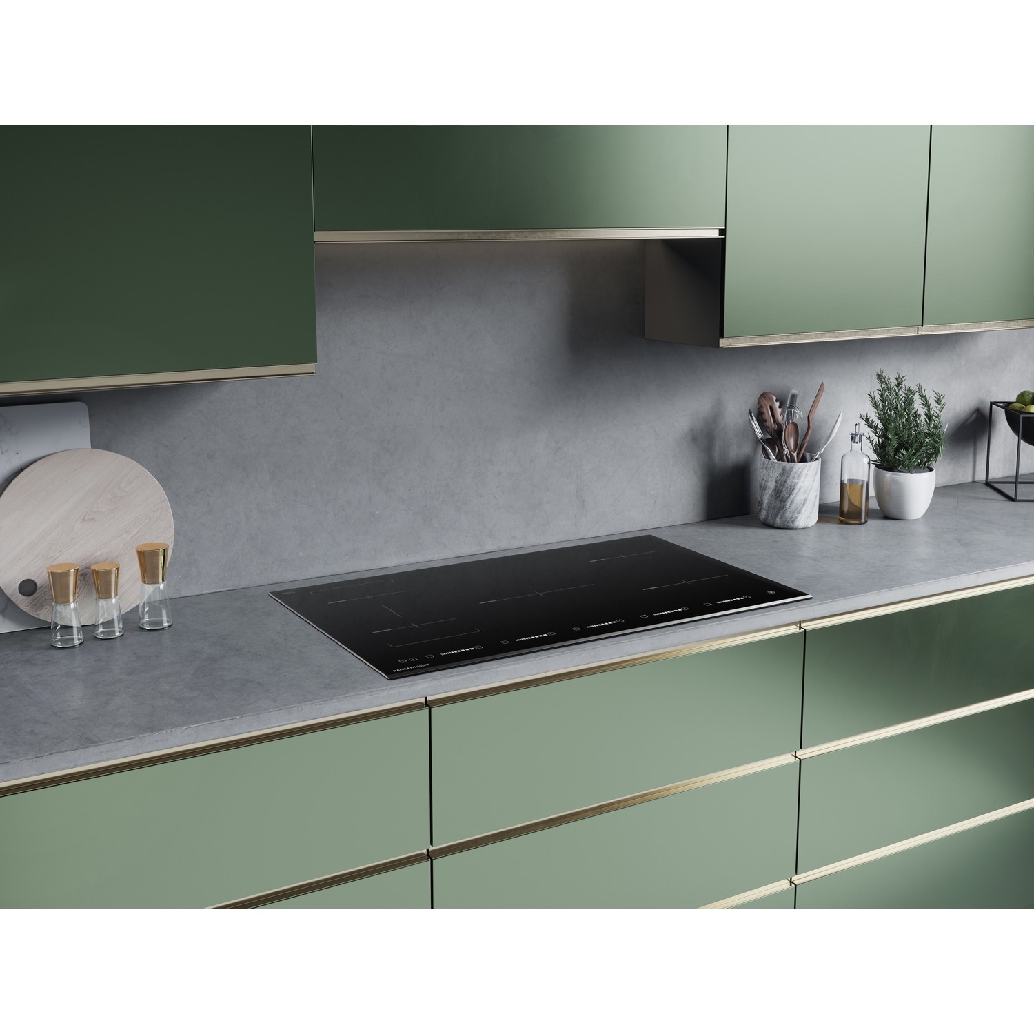 Rangemaster Eclipse 90cm 5 Zone Induction Hob RMB90HPEIBLGL Appliances Direct