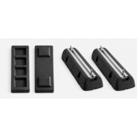 Bundle of 1 set of Rubber Floor Stand ACBFS600AR & 1 set of Base ACBFS600ARBase 600mm Length 145mm Height in total – For Air Conditioners & Heat Pumps up to 400 kg