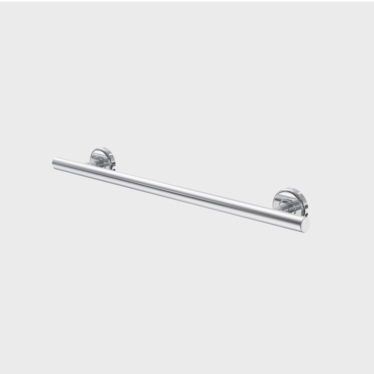 Chrome Bathroom Grab Rail 600 x 77mm - Arissa