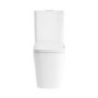 Close Coupled Rimless Closed Back Toilet with Soft Close Seat - Albi