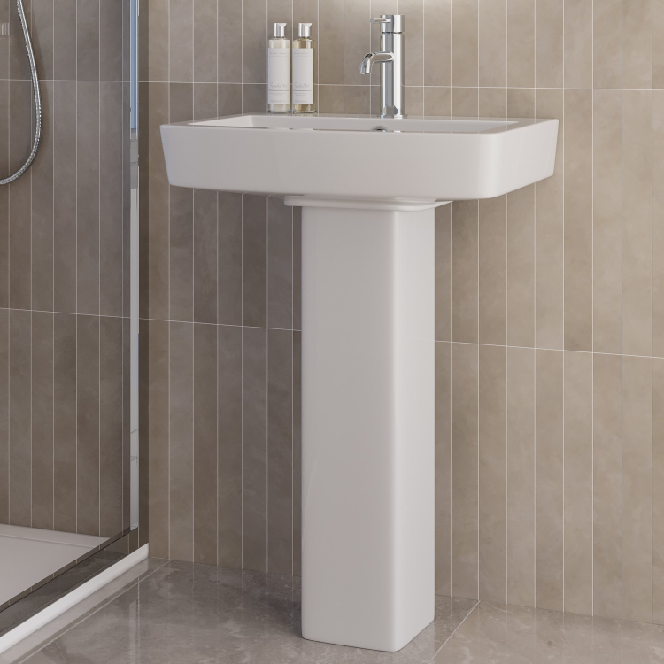 Close Coupled Toilet and Basin Suite - Albi
