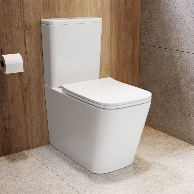 Close Coupled Toilet and Basin Suite - Albi
