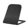 Matt Black Close Coupled Rimless Toilet with Soft Close Seat - Albi
