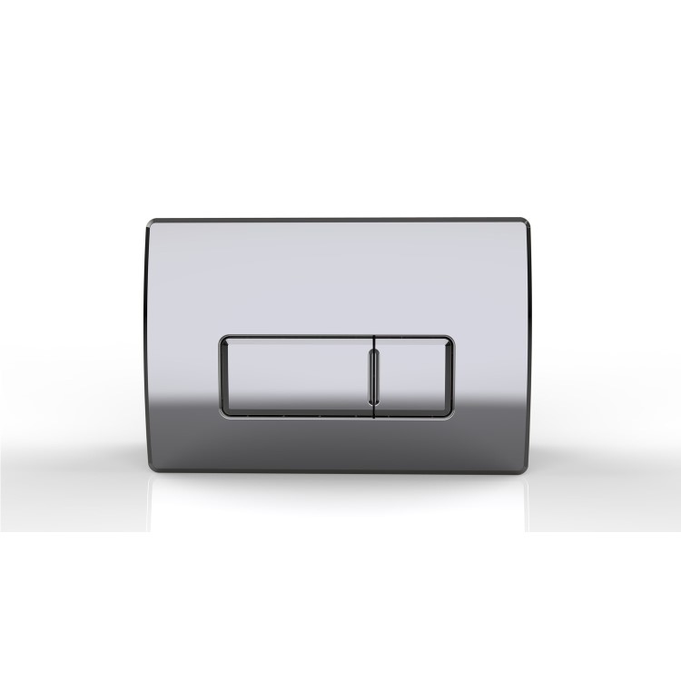 Palma Wall Hung Toilet 1160mm Pneumatic Frame & Cistern & Chrome Flush Plate