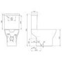 Black Freestanding Left Hand Shower Bath Suite with Toilet and Basin - Amaro