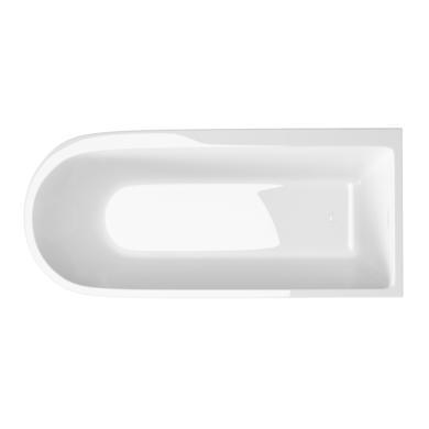 Freestanding Single Ended Right Hand Corner Bath 1800 x 800mm - Amaro