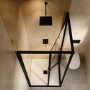 900x900mm Black In-Fold Sliding Shower Enclosure 6mm Glass - Apollo