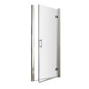 900mm Square Hinged Shower Enclosure with Tray - Fiji