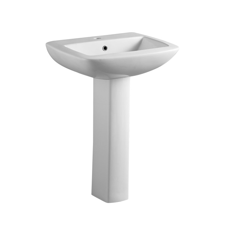 Pedestal Sink - 1 Tap Hole