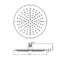 Brushed Brass 2 Outlet Thermostatic Mixer Shower Set With 250mm Wall Mounted Shower Head and Hand Shower - Arissa