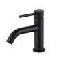 GRADE A1 - Black Cloakroom Mono Basin Mixer Tap - Arissa