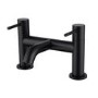 GRADE A1 - Black Bath Mixer Tap - Arissa