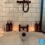 GRADE A1 - Black Bath Mixer Tap - Arissa