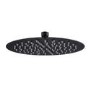 Black Dual Outlet Wall Mounted Thermostatic Mixer Shower Set with Hand Shower - Vance