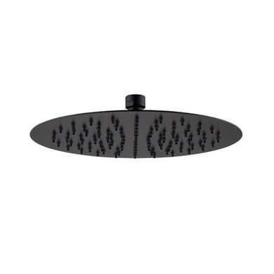 Black 2 Outlet Wall Mounted Thermostatic Mixer Shower Set with Hand Shower - Arissa