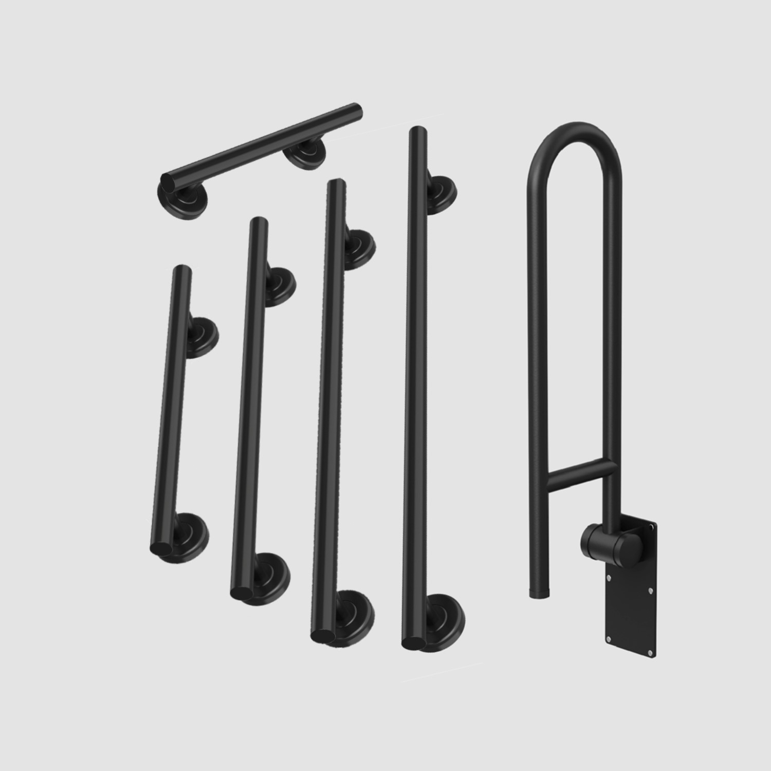Bathroom Grab Rails Set 6